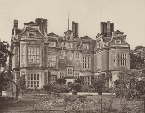 Swateley Hall, Uxbridge, hagefronten av Charles Latham