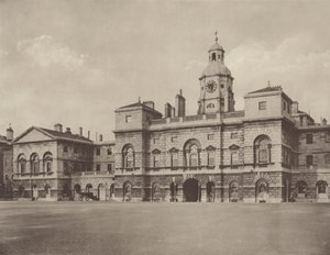 Hestevaktene, Whitehall, vestfronten av Charles Latham
