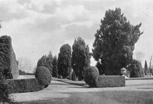 De hevede terrassene i Privy Garden av Charles Latham