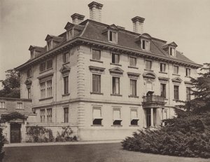 Thorpe Hall, Peterborough, sørfronten av Charles Latham
