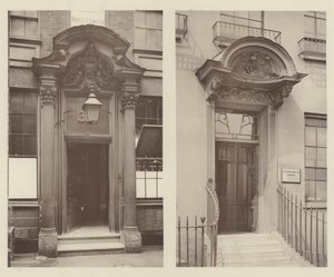 To London Doorways, Mark Lane, East Central, Grosvenor Road, South West av Charles Latham