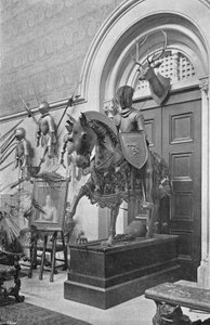 Visconti Plate Armor i hallen av Charles Latham