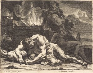 Nox (natt) av Charles Le Brun