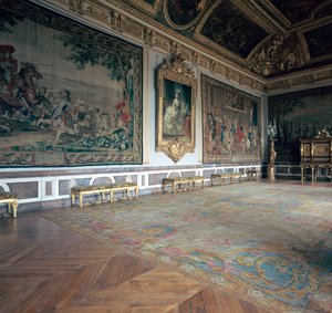 Salon De Mars i Versailles, 1600-tallet av Charles Le Brun