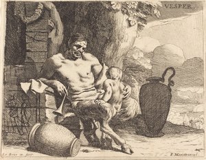 Vesper (kveld) av Charles Le Brun