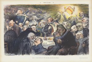 Etter avstemningen. Illustrasjon for Le Rire