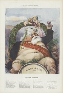 Armand Fallieres, vinmaker. Illustrasjon for Le Rire