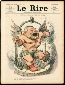 Forside av "" The Laughter"", Satirical en Colors av Charles Leandre