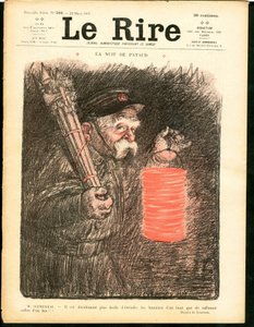Cover av "The Laughter", Satirical in Colors av Charles Leandre