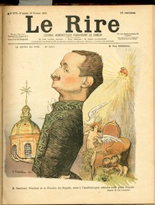 Cover av "" Latteren"", Satirical in Colors av Charles Leandre