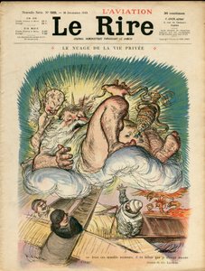 Cover av "" Latteren"", Satirical in Colors av Charles Leandre
