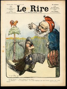 Cover av "" Latteren"", Satirical in Colors av Charles Leandre