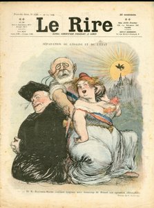 Omslag til "" The Laughter"", nummer 120, Satirical in Colors