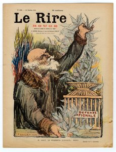 Cover av "" The Red Laughter", Satirical in Colors av Charles Leandre