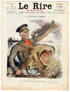 Cover av "" The Red Laughter", Satirical in Colors av Charles Leandre