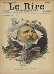 Emile Loubet, illustrasjon for Le Rire