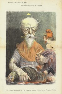 Henri Brisson, fransk politiker, illustrasjon for Le Rire