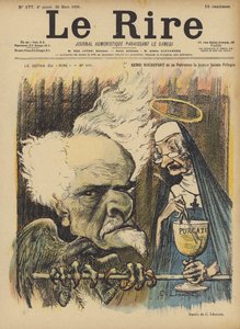 Henri Rochefort, illustrasjon for Le Rire