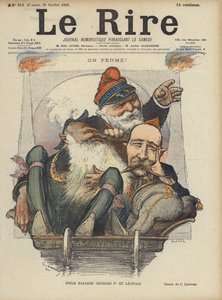 Illustrasjon for Le Rire av Charles Leandre