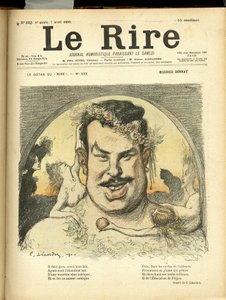 Illustrasjon av Charles Leandre (1862-1934) for omslaget til Le Rire av Charles Leandre