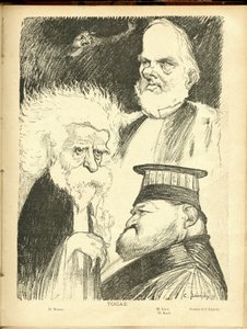 Illustrasjon av Charles Leandre (1862-1934) i Reading av Charles Leandre