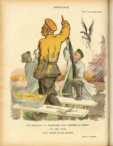 Illustrasjon av Charles Leandre (1862-1934) i Le Rire av Charles Leandre
