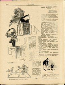 Illustrasjon av Charles Leandre (1862-1934) i Le Rire av Charles Leandre