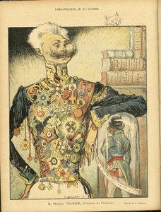 Illustrasjon av Charles Leandre (1862-1934) i Le Rire av Charles Leandre
