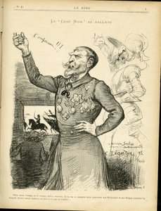 Illustrasjon av Charles Leandre (1862-1934) i Le Rire av Charles Leandre