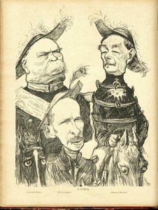 Illustrasjon av Charles Leandre (1862-1934) i Le Rire av Charles Leandre