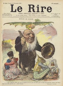 Paul Kruger, illustrasjon for Le Rire