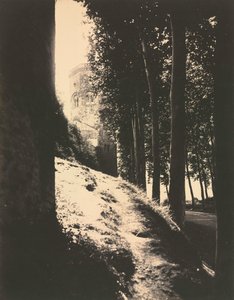Autun, Ursulinetårnet, ca. 1860-årene. av Charles Lenormand