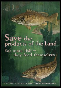 Save the Products of the Land, Eat More Fish, 1914-18