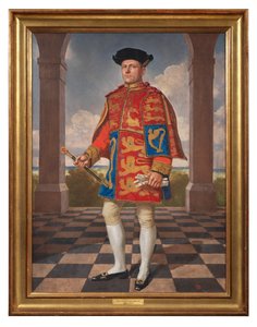 Philip Walter Kerr, forfølgeren av Rouge Croix av Charles Louis Geoffroy-Dechaume