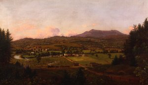North Williston, Vermont, 1850 av Charles Louis Heyde