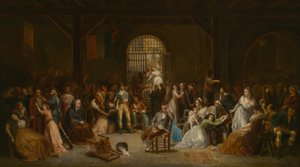 Navnropet til terrorens siste ofre av Charles Louis Lucien Muller