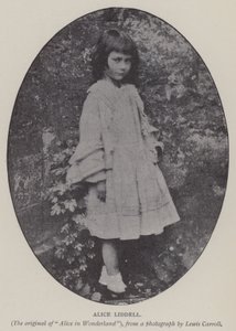 Alice Liddell (s/hvitt bilde)