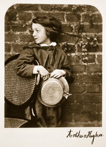 Arthur Hughes, Jr, 12. oktober 1863 (sepia-bilde) av Charles Lutwidge Dodgson