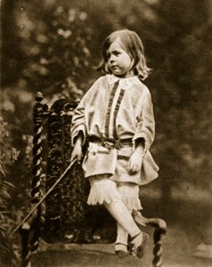 Hallam Tennyson 28. september 1857 (sepia-bilde) av Charles Lutwidge Dodgson