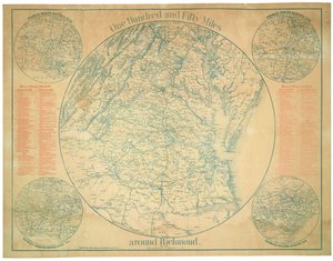 Ett hundre og femti mil rundt Richmond av Charles Magnus