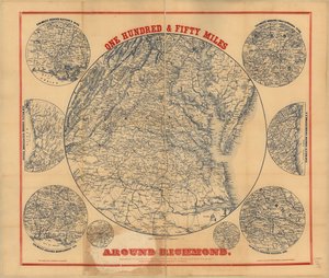 Ett hundre og femti miles rundt Richmond. 9. utg. av Charles Magnus