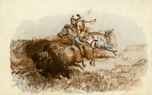 Bøffeljakten av C. M. Russell