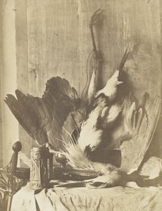 Game Still Life, ca. 1853-55 (albuminisert saltet papirtrykk) av Charles Marville
