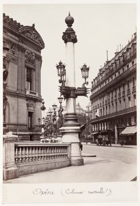 Opéra (Rostral Column) av Charles Marville
