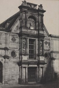 Portiko av Château dAnet, nå ved Ecole des Beaux-Arts, Paris, 1851. av Charles Marville