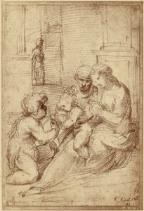 [Reproduksjon av en tegning av Raphaël] av Charles Marville
