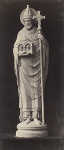 Statue fra Louvre (albumin sølvtrykk) av Charles Marville