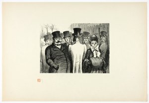 Boulevard des Italiens, fra Unique Edition av Thirty-Six Woods av Charles Maurand