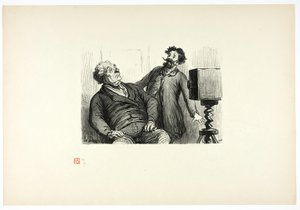 Fotografer og fotografert, fra Tirage Unique de Trente-Six Bois av Charles Maurand