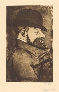 Henri fra Toulouse-Lautrec av Charles Maurin